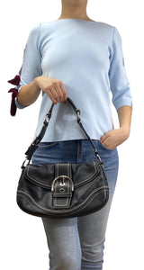 Bolso Negro Hebilla