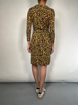 Vestido Wrap  Leopard