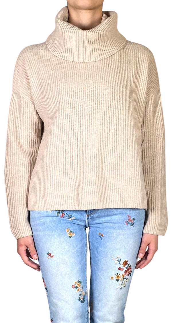 Sweater Cuello Tortuga Lana