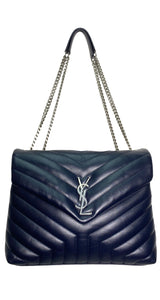 Cartera Azul Marino
