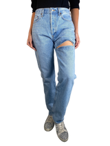 Jeans Mid Rise Vintage Straight