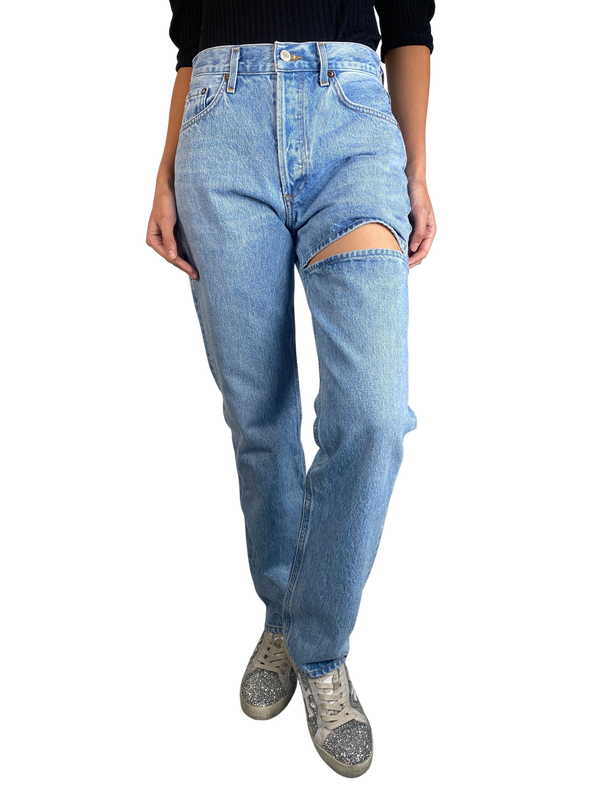 Jeans Mid Rise Vintage Straight