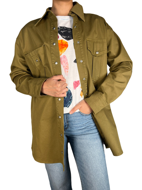 Sobrecamisa Musgo