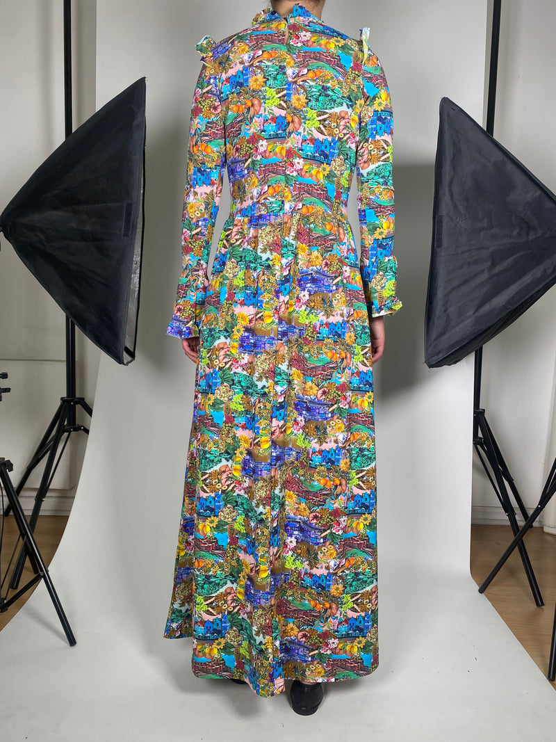 Vestido Elasticado Multicolor