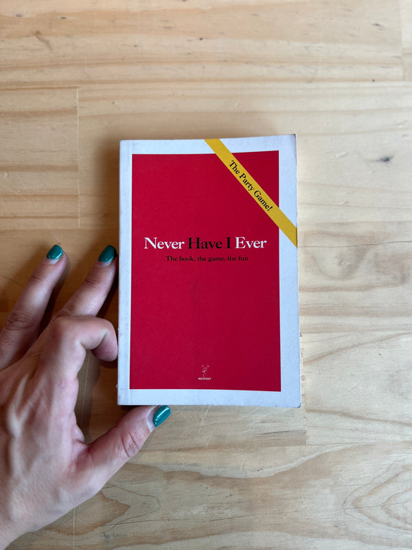 Libro "Never Have I Ever"