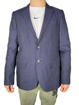 Blazer Lino Azul Marino