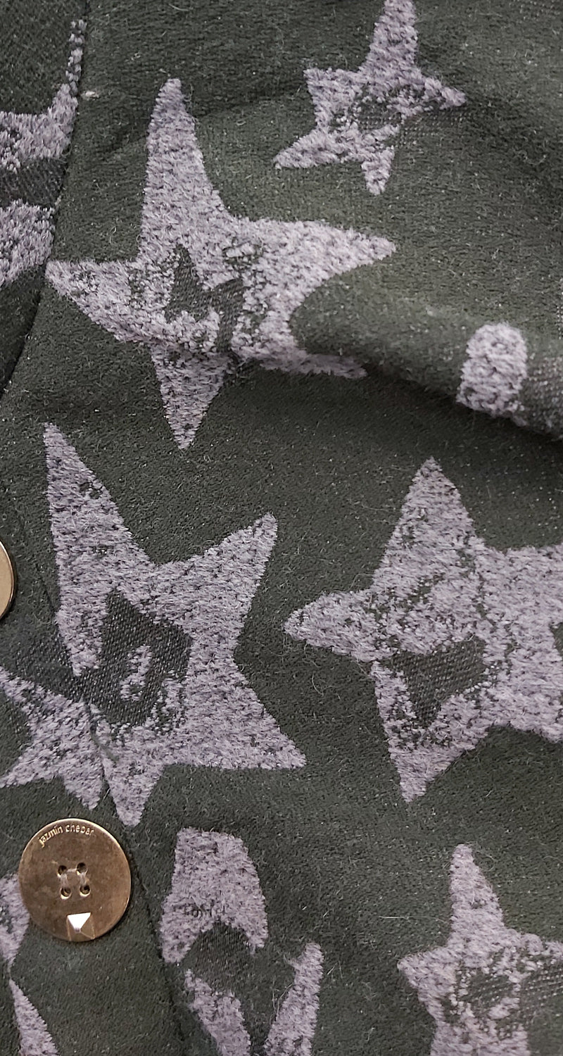 Chaqueta Verde Estrellas