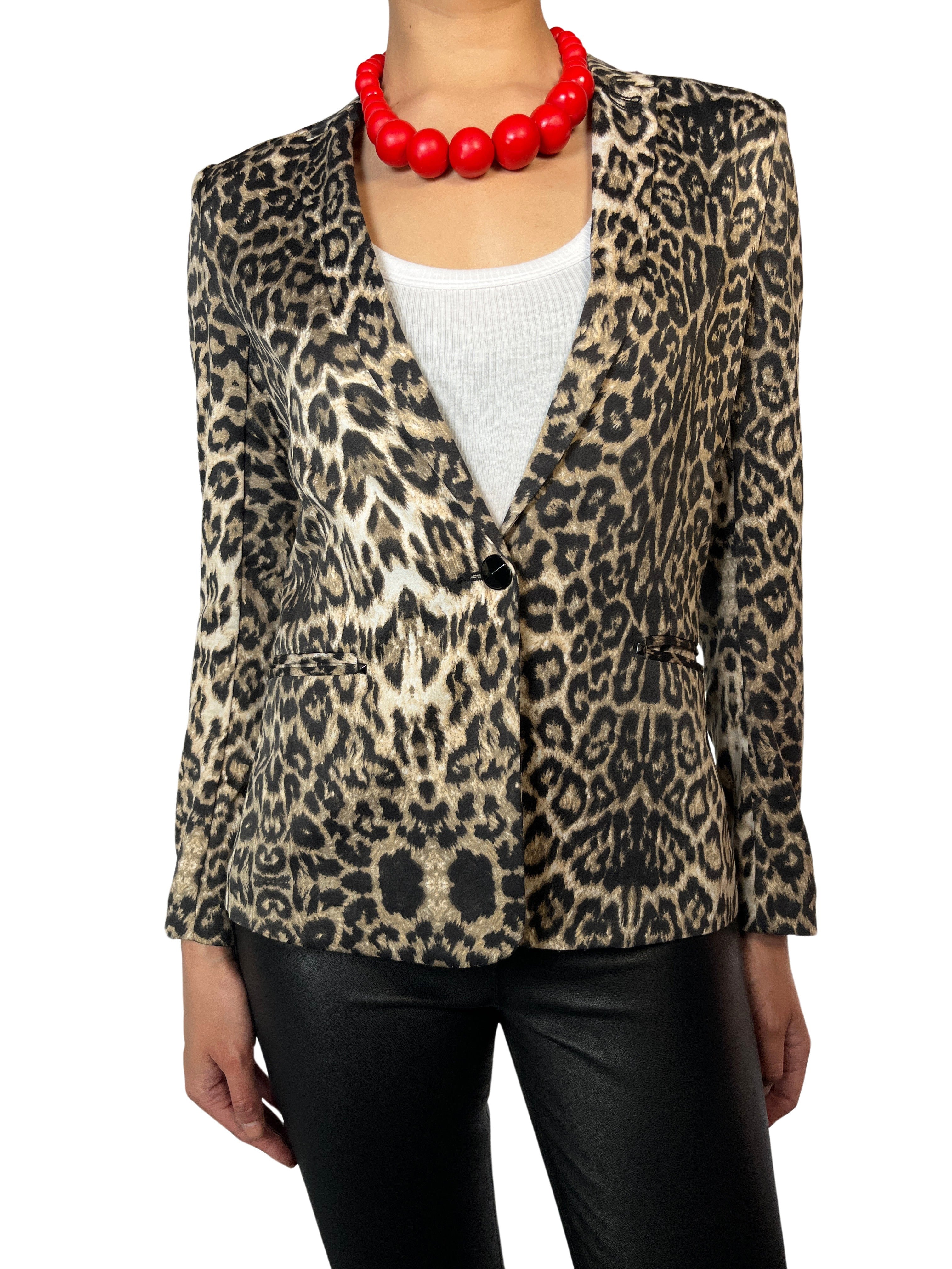 Blazer Cobalto Print - RAPSODIA – Market People