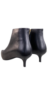 Botines Cuero Negro