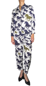 Blusa Estampada Horses