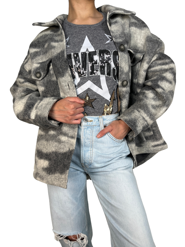 Sobrecamisa Lana Oversize