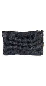 Clutch Negro Tejido