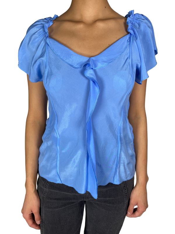 Blusa Celeste Vuelos