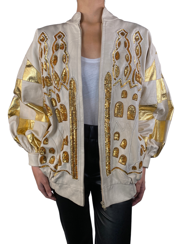 Chaqueta Bomber Lentejuelas