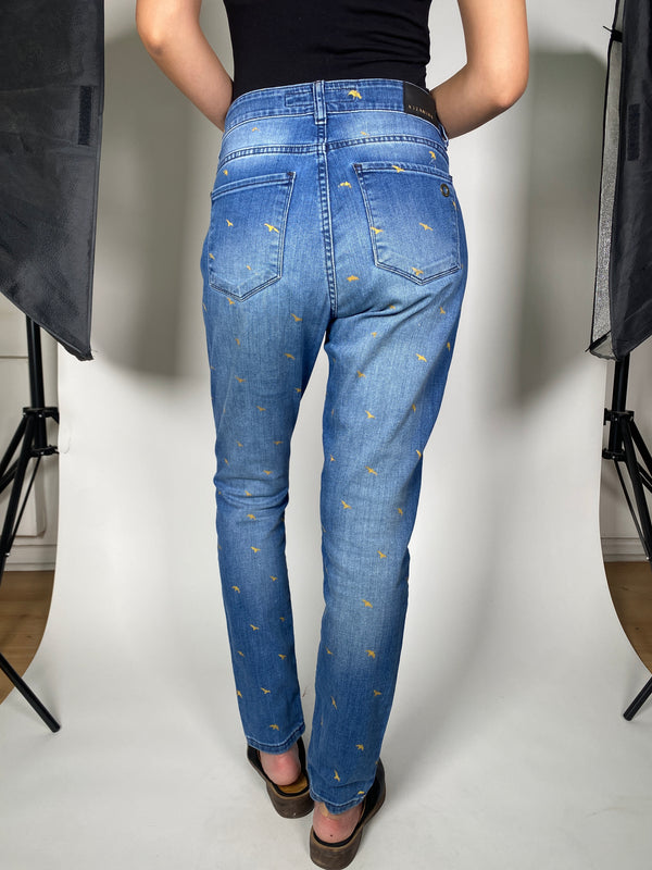 Jeans Pitillo Aves