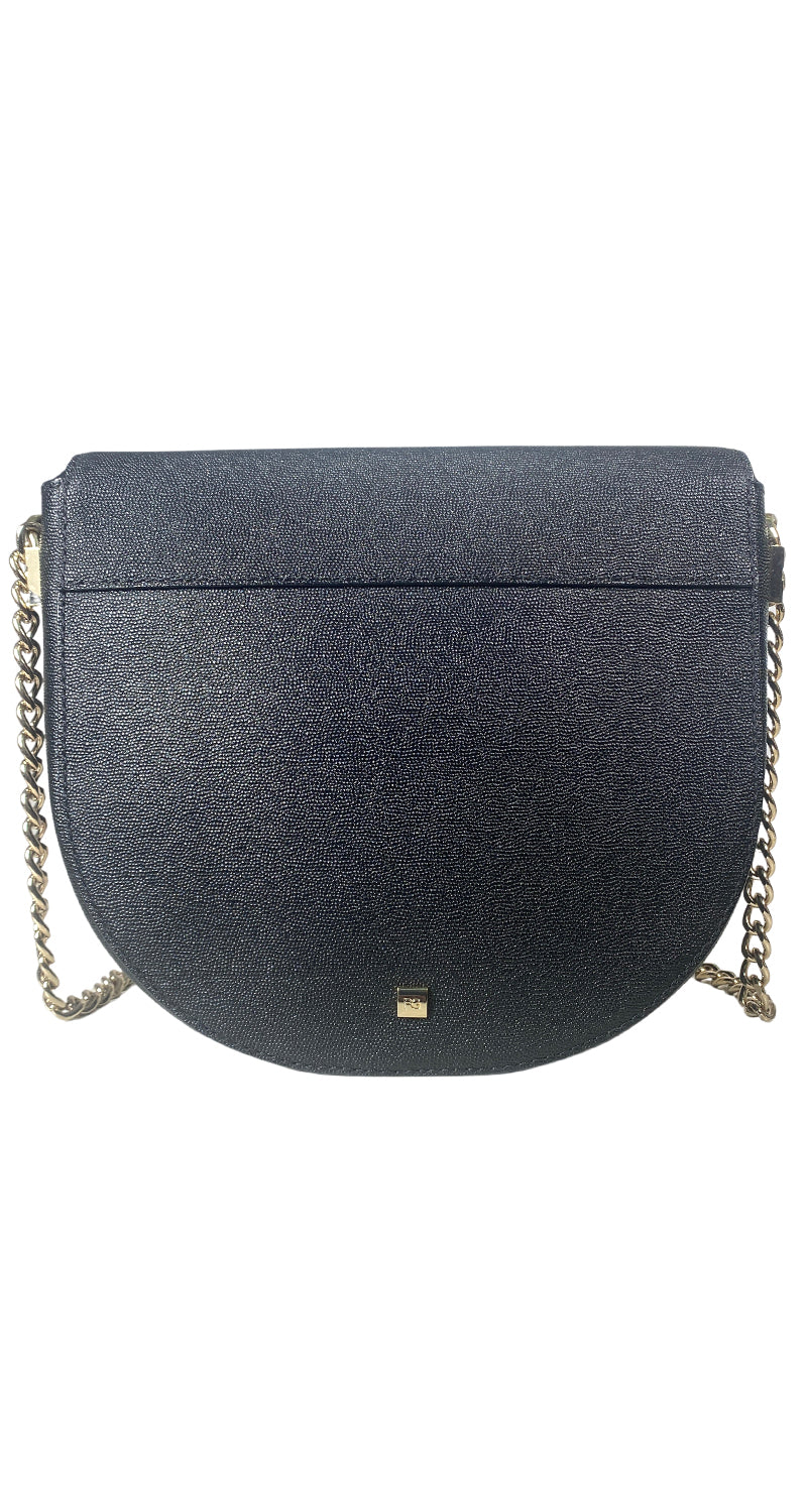 Cartera Cuero Negro