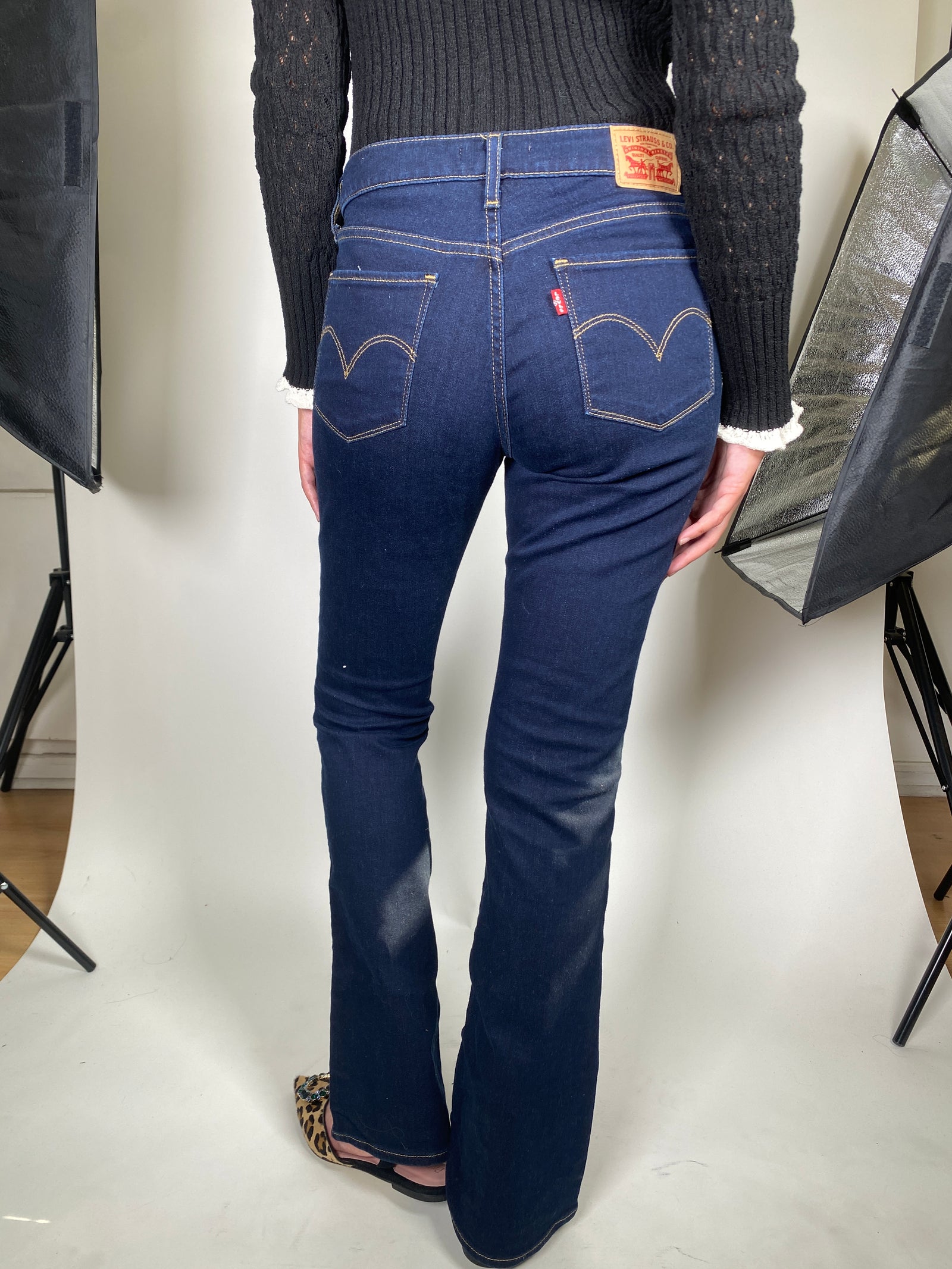 Levis Marca De Pantalones De Dama Jean Clásico 57 Lec Lee Para