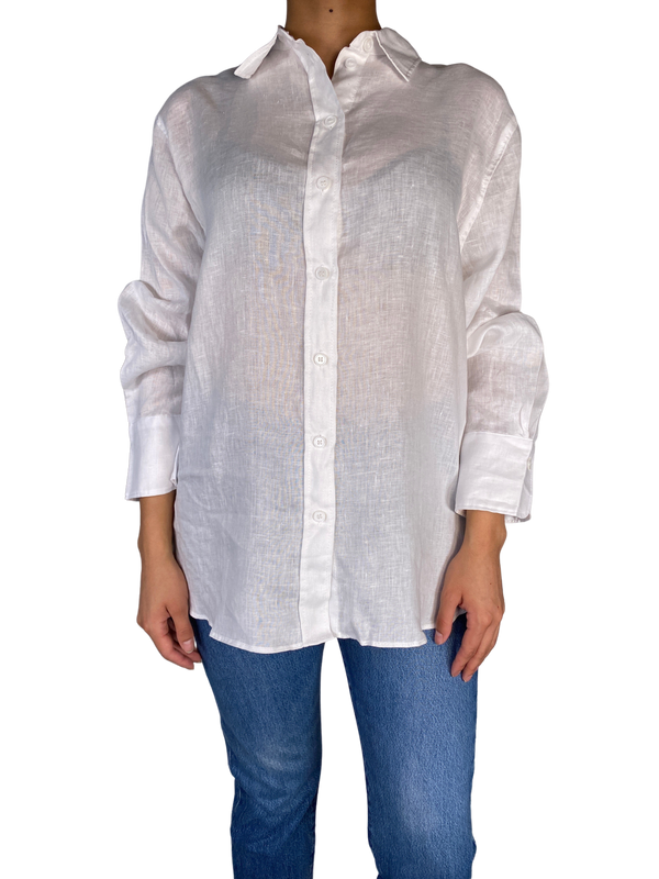 Blusa Lino Blanco