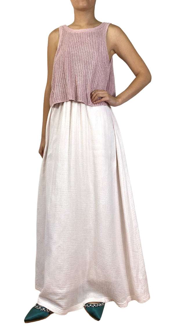 Vestido Top Tejido