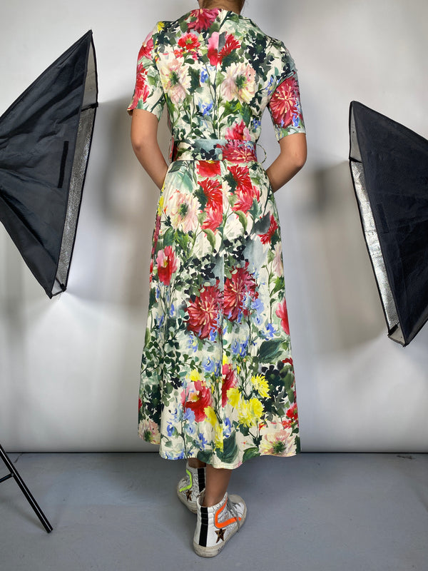 Vestido Estampado Flores