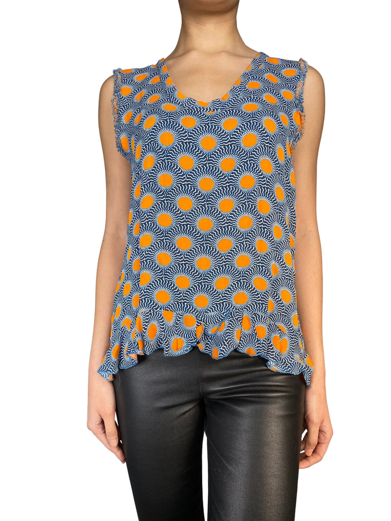 Blusa Bordes desflecados