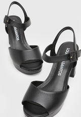 Sandalia Negro Loucos & Santos