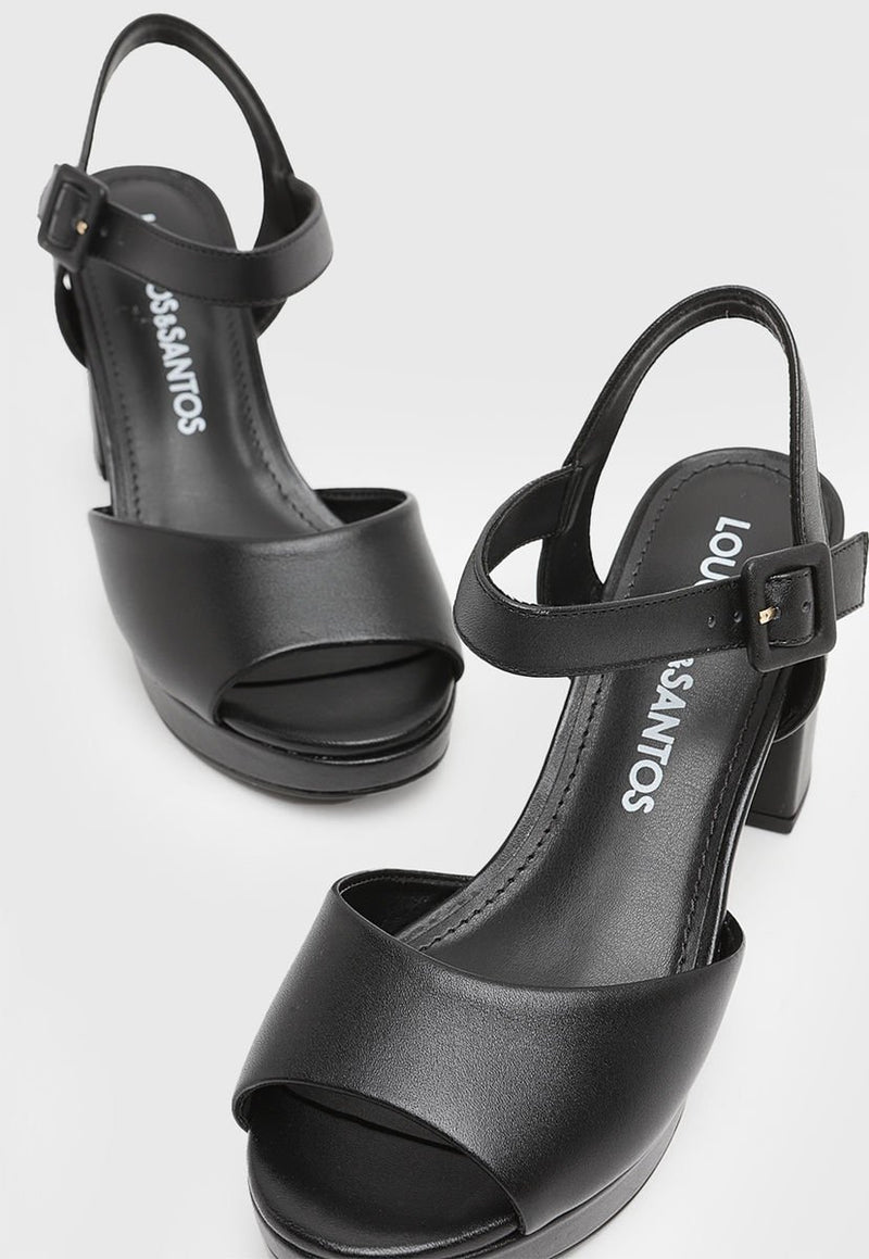 Sandalia Negro Loucos & Santos