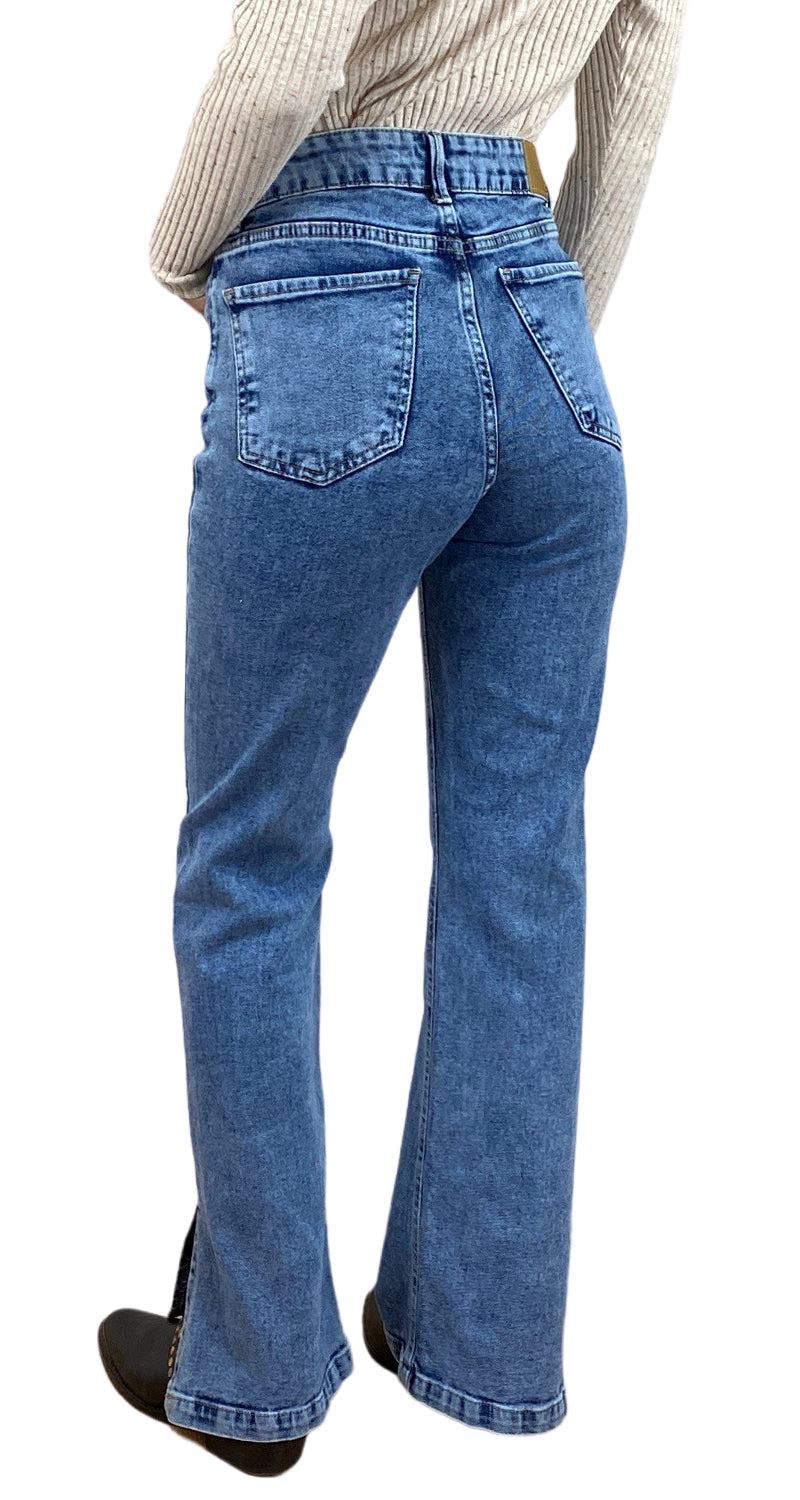 Jeans Tajo Lateral Celeste Kapura – Market People