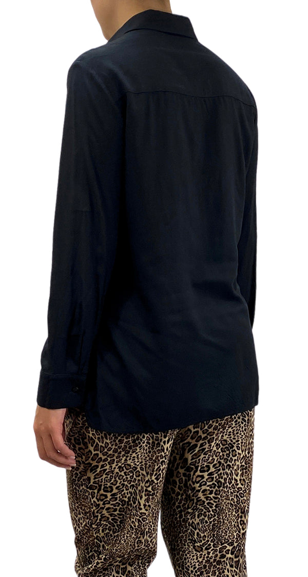 Blusa Negra Lazo