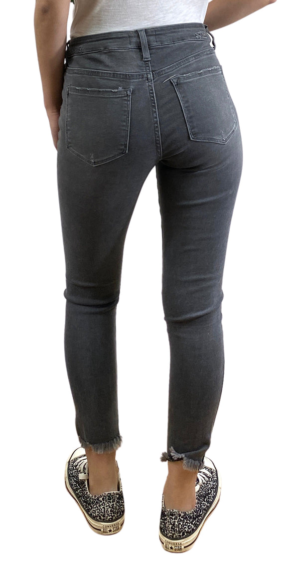 Pantalón Plomo Desflecado