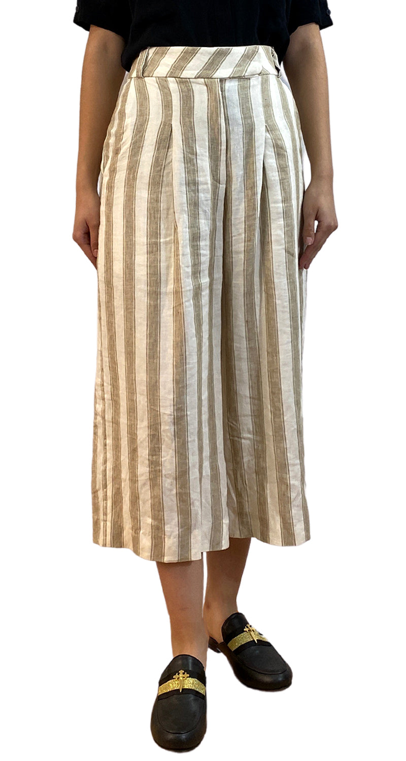 Pantalón Culotte Beige