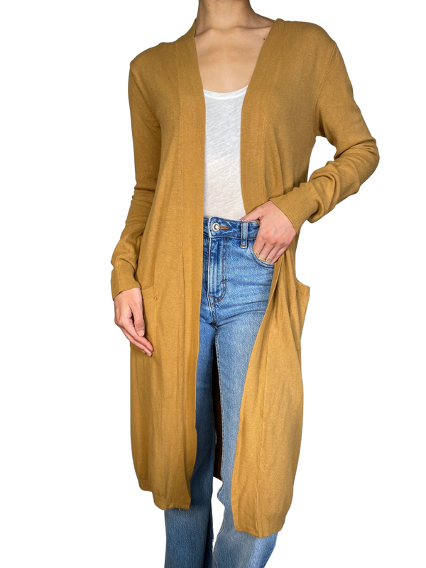 Maxi Cárdigan Camel