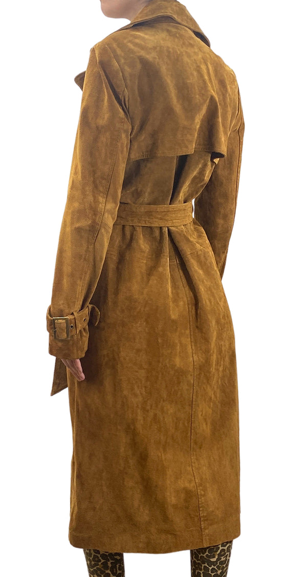 Abrigo Cuero Camel