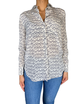 Blusa Seda Llaves