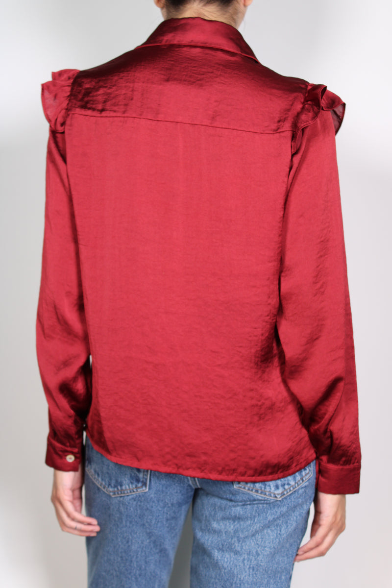 Blusa Burdeo