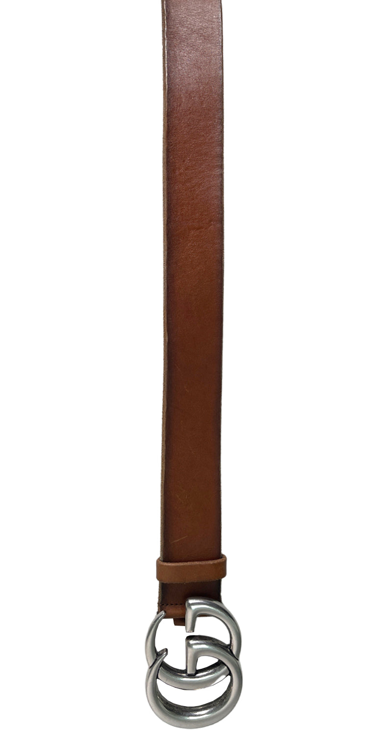Cinturón Gucci Café