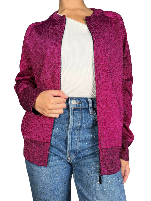 Chaqueta Bomber Metalizada