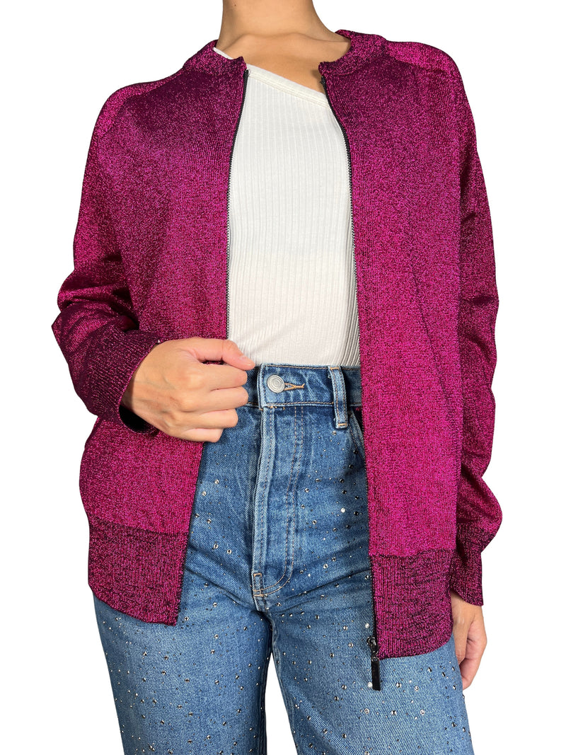 Chaqueta Bomber Metalizada
