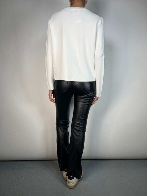 Sweater Vuelos En Crochet