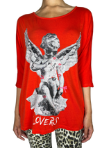 Polera Naranja Angel