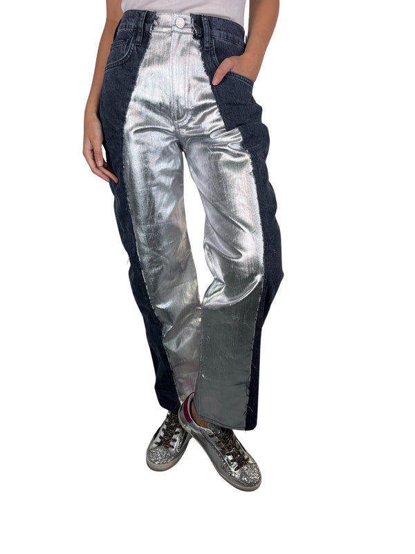 Jeans Metalizados