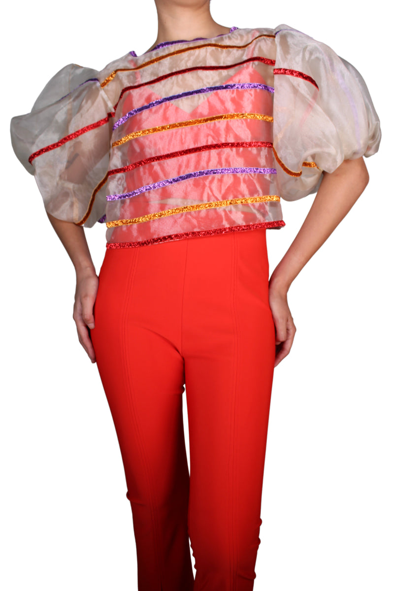 Blusa Traslucida
