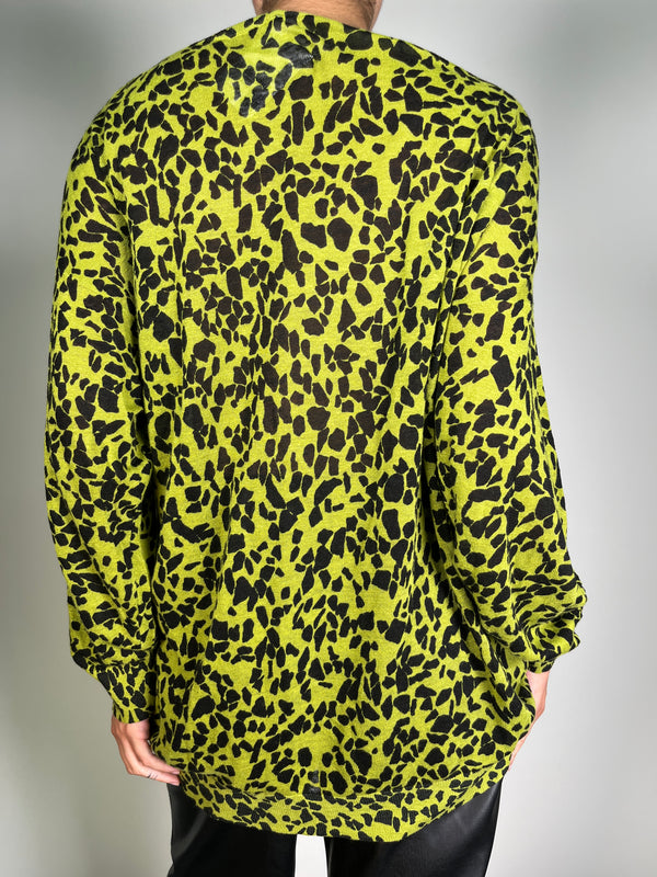 Tejido Animal Print Verde