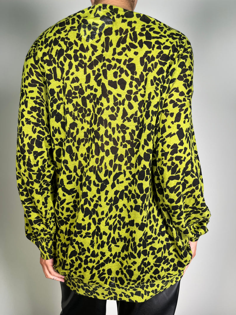 Tejido Animal Print Verde