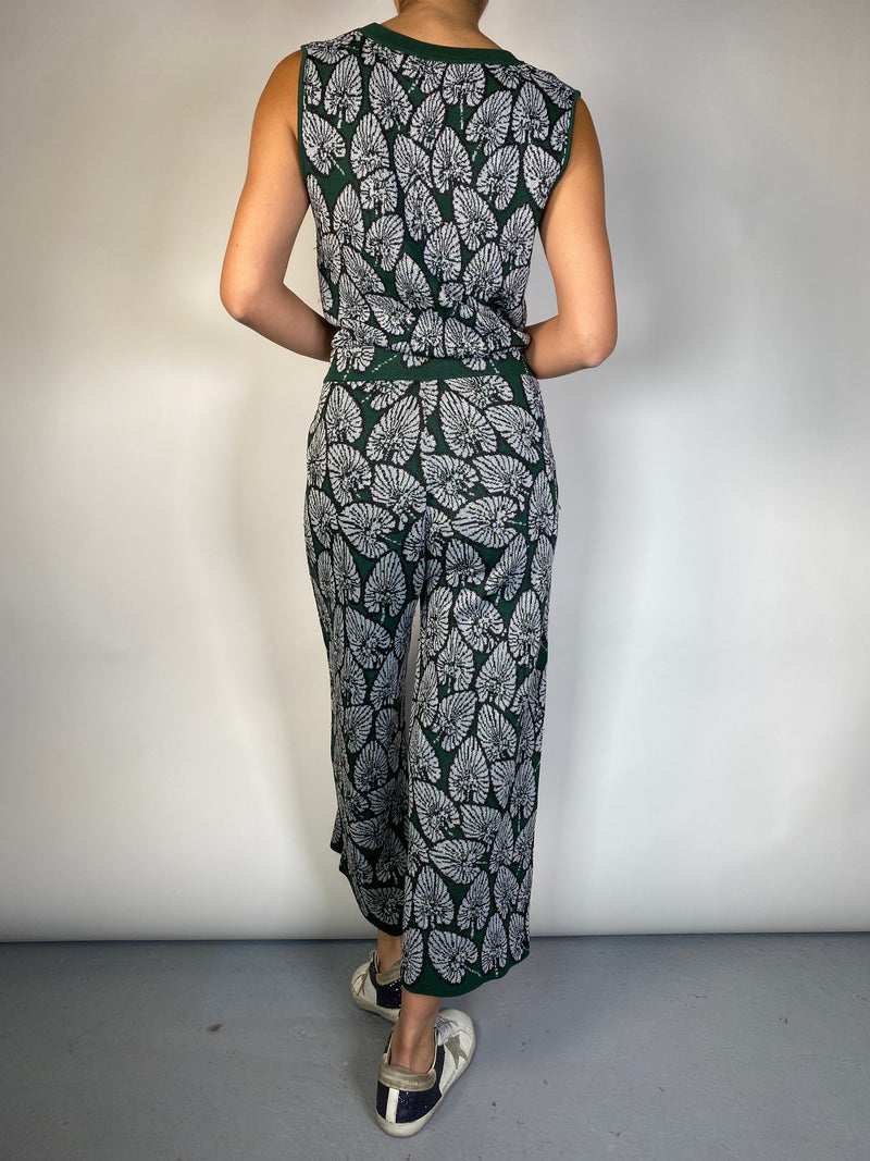 Set Polera Y Pantalón Tejido