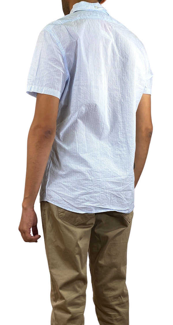 Camisa A Rayas Slim Fit