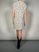 Vestido Viscosa Estampado