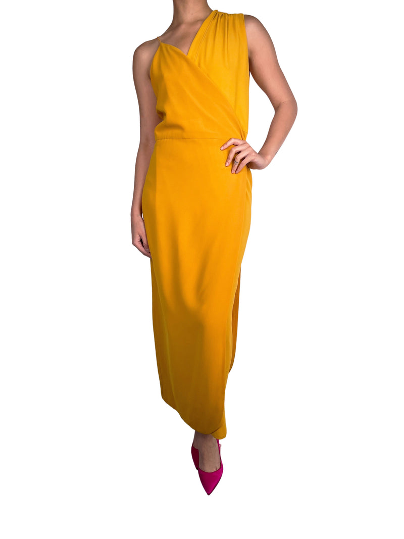 Vestido Maxi Bicolor