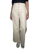 Pantalón Blanco Bota Ancha