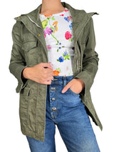 Chaqueta Verde Militar